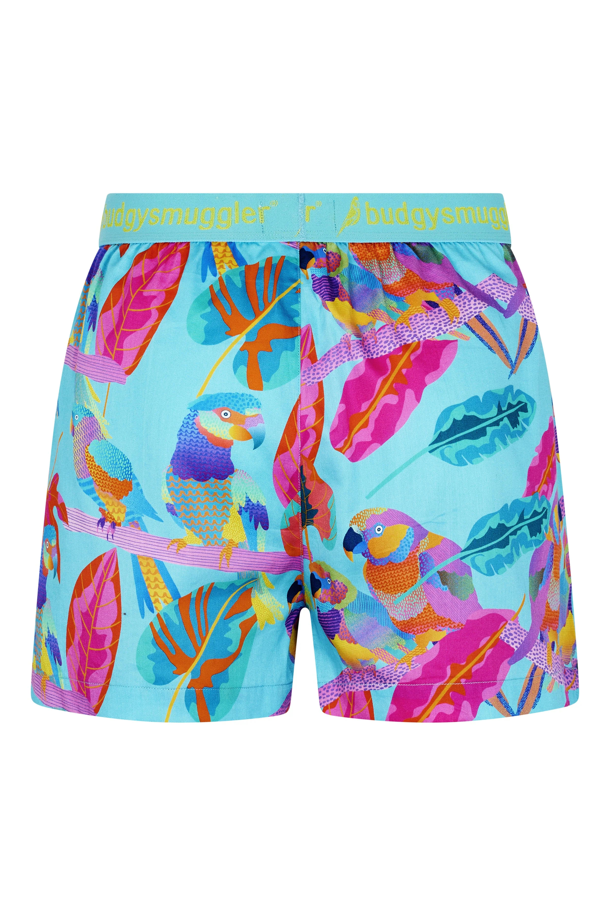 Men's Pyjama Bottoms in Techno Parrots - Image 3